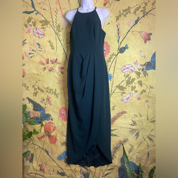 BHLDN Marceau Dress Emerald - Picture 4 of 6